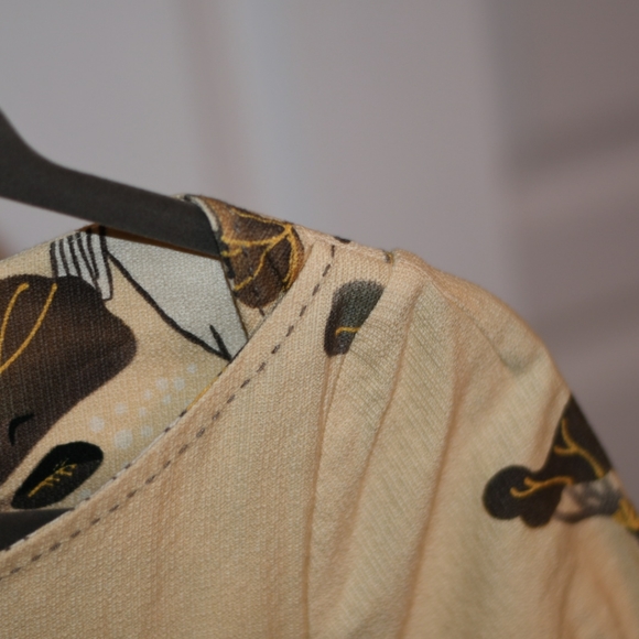 Anthropologie snowy egret shift dress - Picture 12 of 16